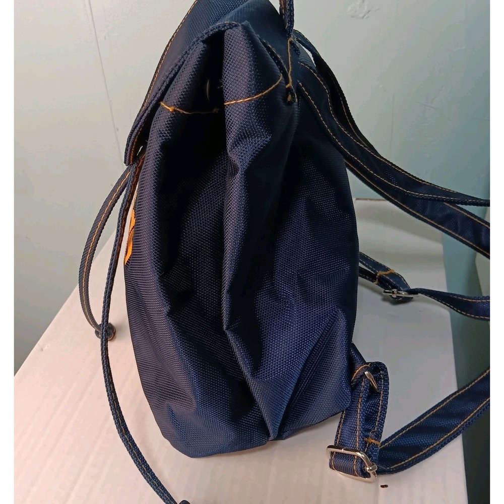 Adidas Mini Backpack Drawstring Flap Over W/Magnetic Closure Adjustable Straps - Picture 4 of 8
